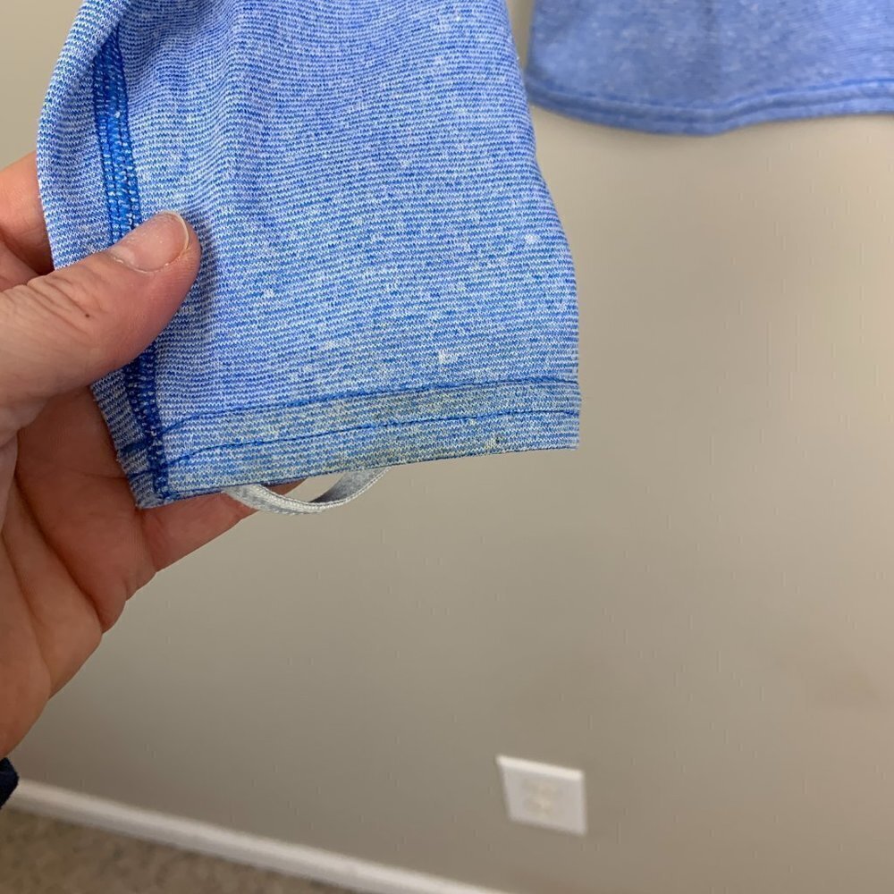 Patagonia Blue Capilene Mid Weight Quarter Zip Pu… - image 3